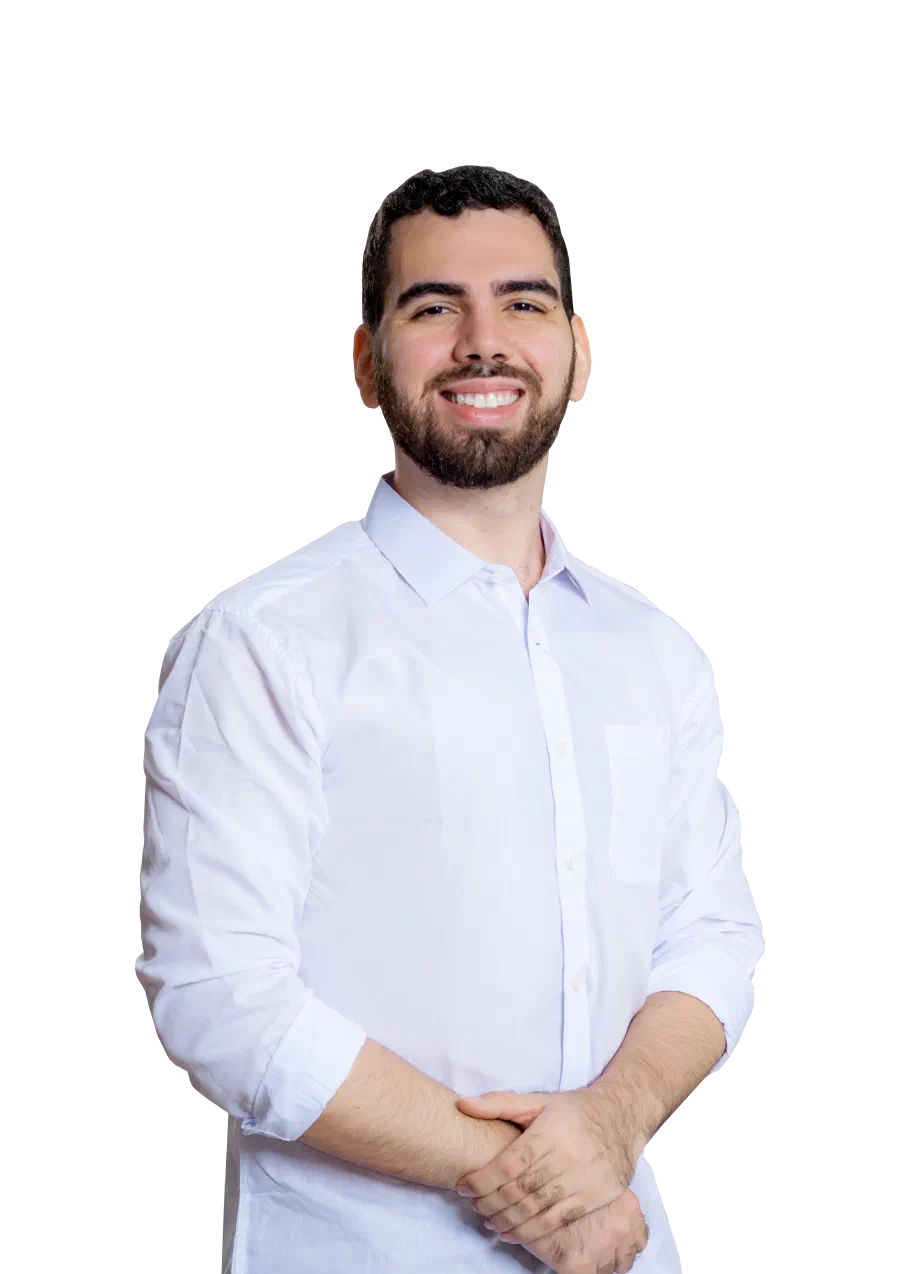 Gabriel, ghostwriter da Valete, em retrato profissional